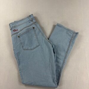 Origin Relaxed Fit Jeans Light Wash Denim Made in USA Mens 32x34